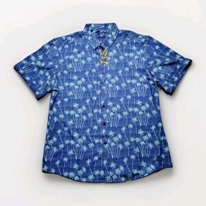 Island Crew Hawaiian Performance Shirt 3XL 4-Way Stretch Quick-dry Wicking UV